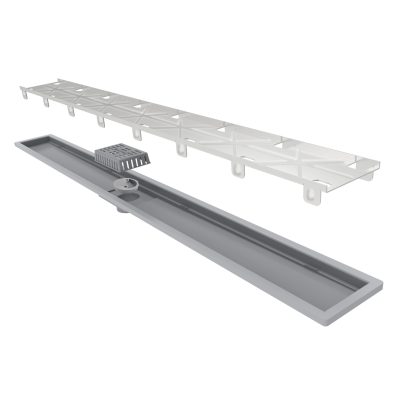 Ralo Linear Elleve Royal com Tampa Oculta - Luxo 80cm