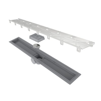 Ralo Linear Elleve Smart com Tampa Oculta 70cm