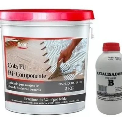 Cola PU para Piso de Madeira e Borracha Flexfloor 5kg