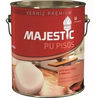 Verniz PU Marítimo Brilhante Majestic Incolor 3,6L