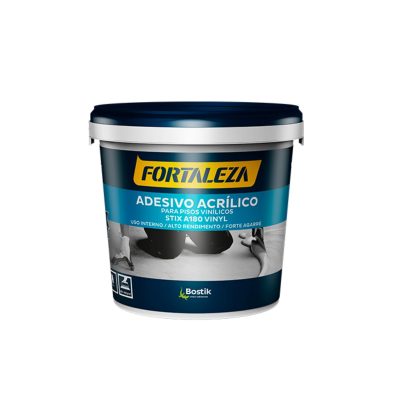 Adesivo Acrílico para Piso Vinílico e LVT Fortaleza STIX A180 Vinyl 23kg